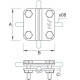 Клемний блок для плити Gorenje 667777