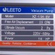 Вакуумний насос із манометром LEETO XZ-1,5-SV (1 ступ./70 л/хв.)