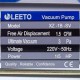 Вакуумний насос з манометром для кондиціонера LEETO XZ-1B-SV (1 ступ. 42 л/хв.)