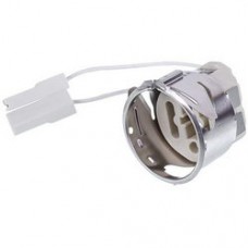 Патрон галогенової лампи UNOX KVE1015A 220-230V G9 D=35.5mm L кабелю=100mm