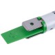 Лампочка індикаторна для печі Smeg 824610596 зелений 250V D=12mm L=52mm