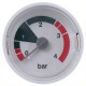 Манометр 0-4 бар D=43/40 мм для газового котла Baxi/Westen 8922460