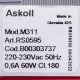 Помпа циркуляційна для посудомийної машини Indesit, Ariston C00303737 Askoll 60W M312 (нового зразка)