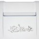 Панель відкидна морозильної камери для холодильника Beko 4551630100