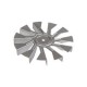 Крильчатка вентилятора (металева) для духовки Zanussi 3581960980