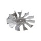 Крильчатка вентилятора (металева) для духовки Zanussi 3581960980