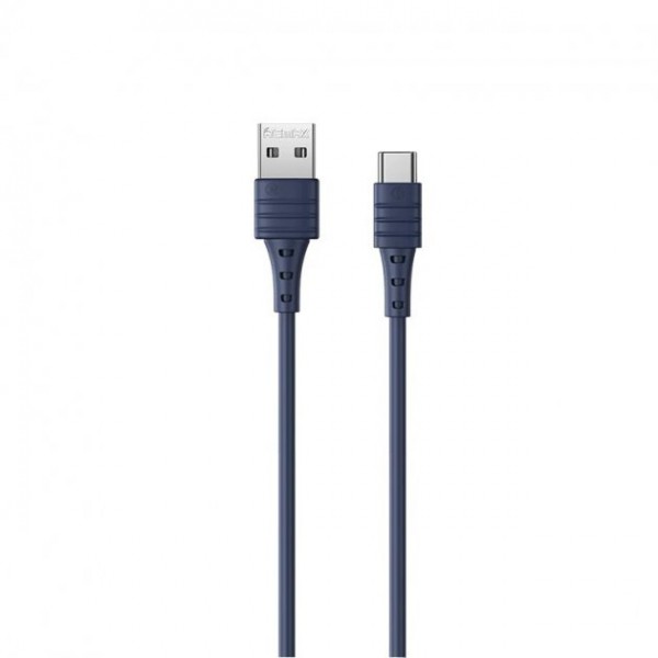 Кабель USB Remax Type-C Zeron RC-068a-Blue 1 м синій