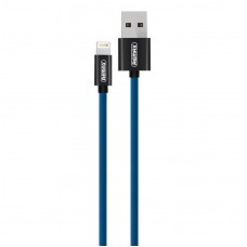 Lightning кабель 1 м Fabric синій Remax RC-091i