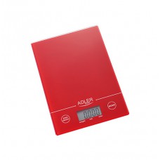 Ваги кухонні Adler AD-3138-Red 5 кг червоні
