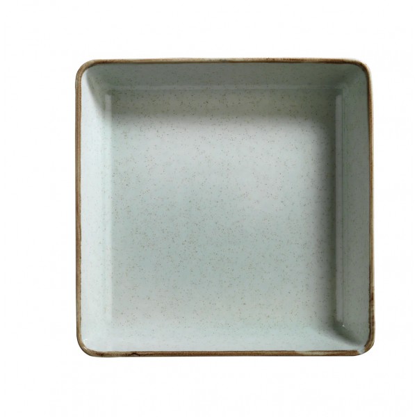 Блюдо квадратне Kutahya Pearl Tan TAN-19-CK-730-P-03 19.5х19.5 см зелена