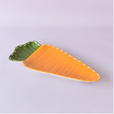 Блюдо керамічне Морквина 6797 2.6х11.4х24.3 см