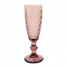 Келих для шампанського OLens Смарагд-2 34215-12-3 150 мл рожевий