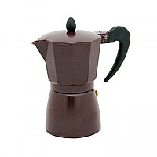 Гейзерна кавоварка OLens Мокко-брауні 16350-11 300 мл 6 чашок коричнева
