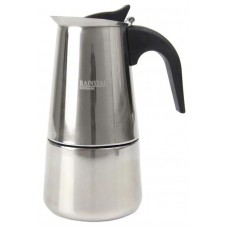 Гейзерна кавоварка Rainstahl RS-CM-8800-09 450 мл 9 чашок срібляста