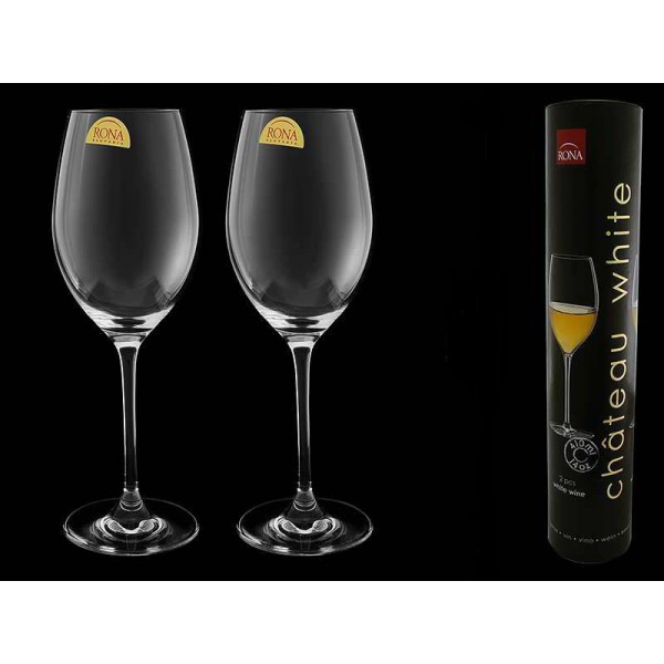 Набір келихів для вина Rona Chateau set 6558-0-410 410 мл 2 шт