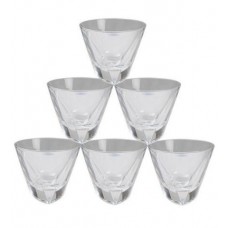 Набір низьких склянок для віскі Bohemia Triangle 29j22/0/93k50/320 320 мл 6 шт
