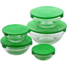 Набір контейнерів харчових Frico FRU-432-Green 10 предметів зелений