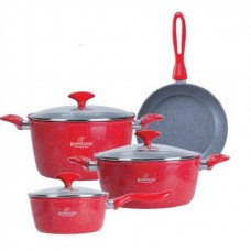 Набір посуду Bohmann BH-7357-red 7 предметів