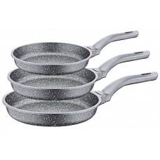 Набір сковорідок OMS 3255-Grey 3 предмета сірий