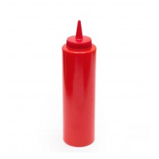 Пластикова пляшка для соусу Forest 510251 1025 мл червона
