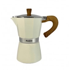 Гейзерна кавоварка Magio MG-1007 150 мл 3 чашки молочна