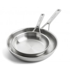 Набір сковорідок KitchenAid MSS CC004915-001 2 сріблясті предмети