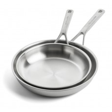 Набір сковорідок KitchenAid MSS CC004916-001 2 сріблясті предмети