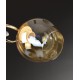 Люстра стельова на 2 лампочки 25852 Золото 23х48х18 см.