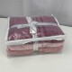 Набір махрових рушників для обличчя Gulcan Туреччина 6325 50х90 см 3 шт рожевий