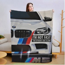 Плед 3D BMW M5 2960_A 13437 160х200 см