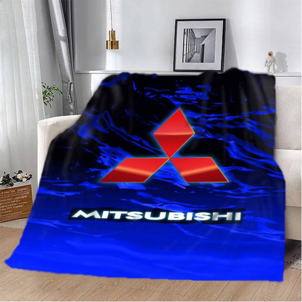 Плед 3D MITSUBISHI blue 2729_B 12783 135х160 см