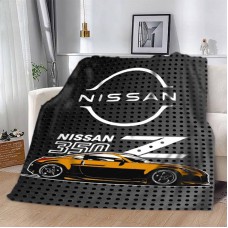 Плед 3D Nissan 350 2672_A 12625 160х200 см