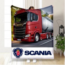 Плед 3D SCANIA 3722_A 16461 160х200 см