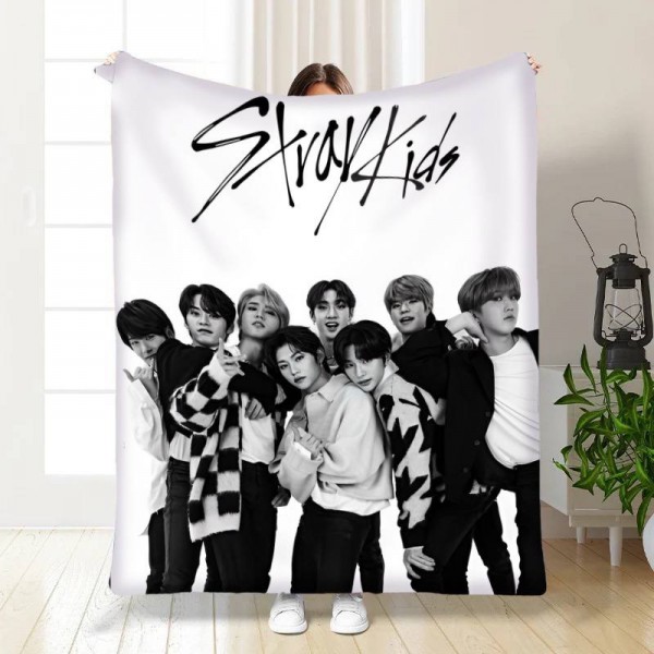 Плед 3D Stray Kids №3 3374_B 15788 135х160 см