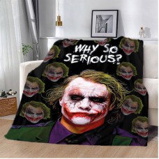 Плед 3D Джокер Why so serious? 20222402_A 11606 160х200 см