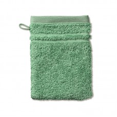 Рушник-рукавичка для обличчя Kela Leonora 23448 15х21 см зелена шавлія
