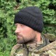 Балаклава-шапка тактична в'язана Туреччина ЗСУ 8680 чорна