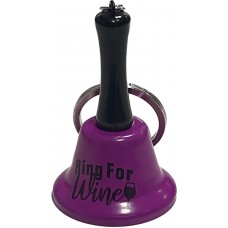 Брелок дзвіночок Ring For Wine 5991 3.8 см рожевий