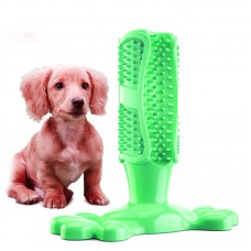 Іграшка для чищення зубів для собак 11503 12.6х9х4 см зелена