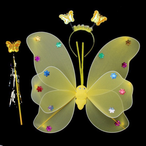 Карнавальне вбрання Метелик 9082 жовтий
