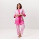 Комплект жіночий з плюшевого велюру штани та халат Victoria's Secret Pink 3432_L 16013 L