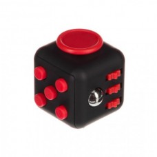 Кубик антистрес Fidget Cube 14131 чорний з червоним