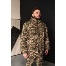 Куртка-бушлат військова чоловіча тактична ЗСУ Піксель 8726 46 розмір