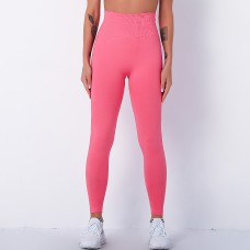 Легінси жіночі спортивні 10892 M рожеві
