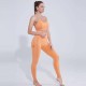 Легінси жіночі спортивні 6202 M оранжеві