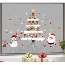 Набір новорічних наклейок на вікно Happy New Year 3 13798 60х90 см 1 лист