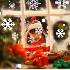 Набір новорічних наклейок на вікно Merry Christmas 3 13748 30х43 см 2 листа