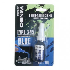 Фіксатор різьби для розбірних з&aposєднань Akfix L243 Threadlocker (середньої міцності) 50g синій