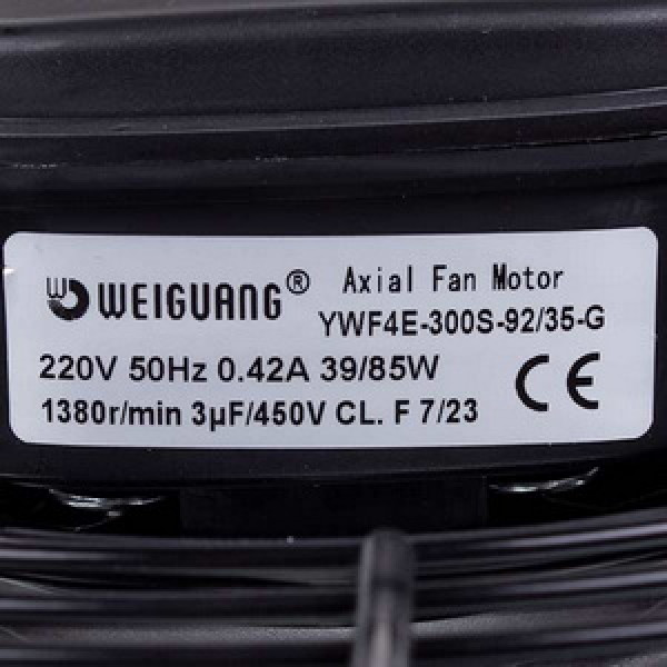 Осьовий вентилятор Weiguang YWF4E-300S-92/35-G 220V 1380rpm 1664 м3/год