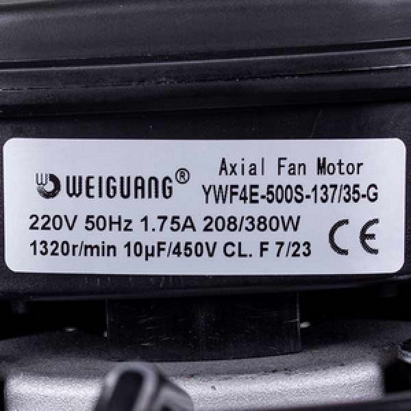 Осьовий вентилятор Weiguang YWF4E-500S-137/35-G 220V 1320rpm 6420 м3/год